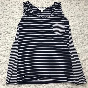 Charming Charlie Striped Tank